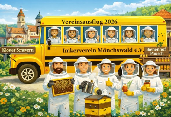 Vereinsausflug 2026 – Kloster Scheyern & Bienenhof Pausch